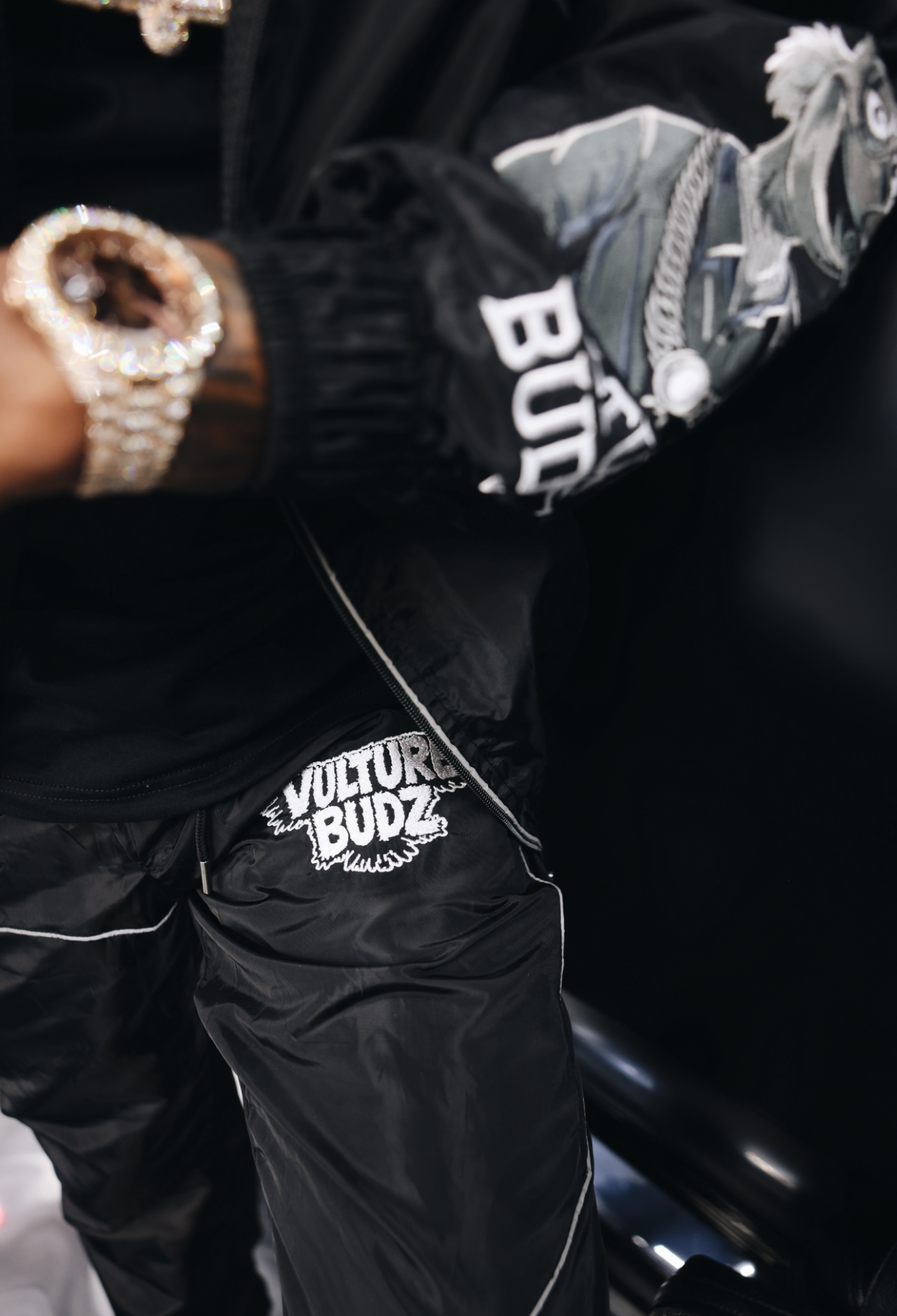 Reflective Jogger Set BLACK